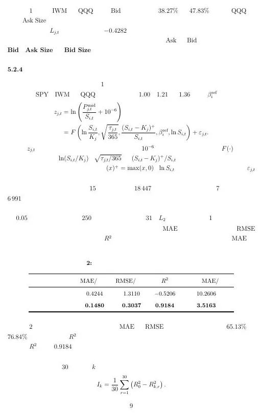 Mock-case statistical table