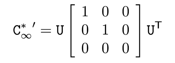 affine rectification